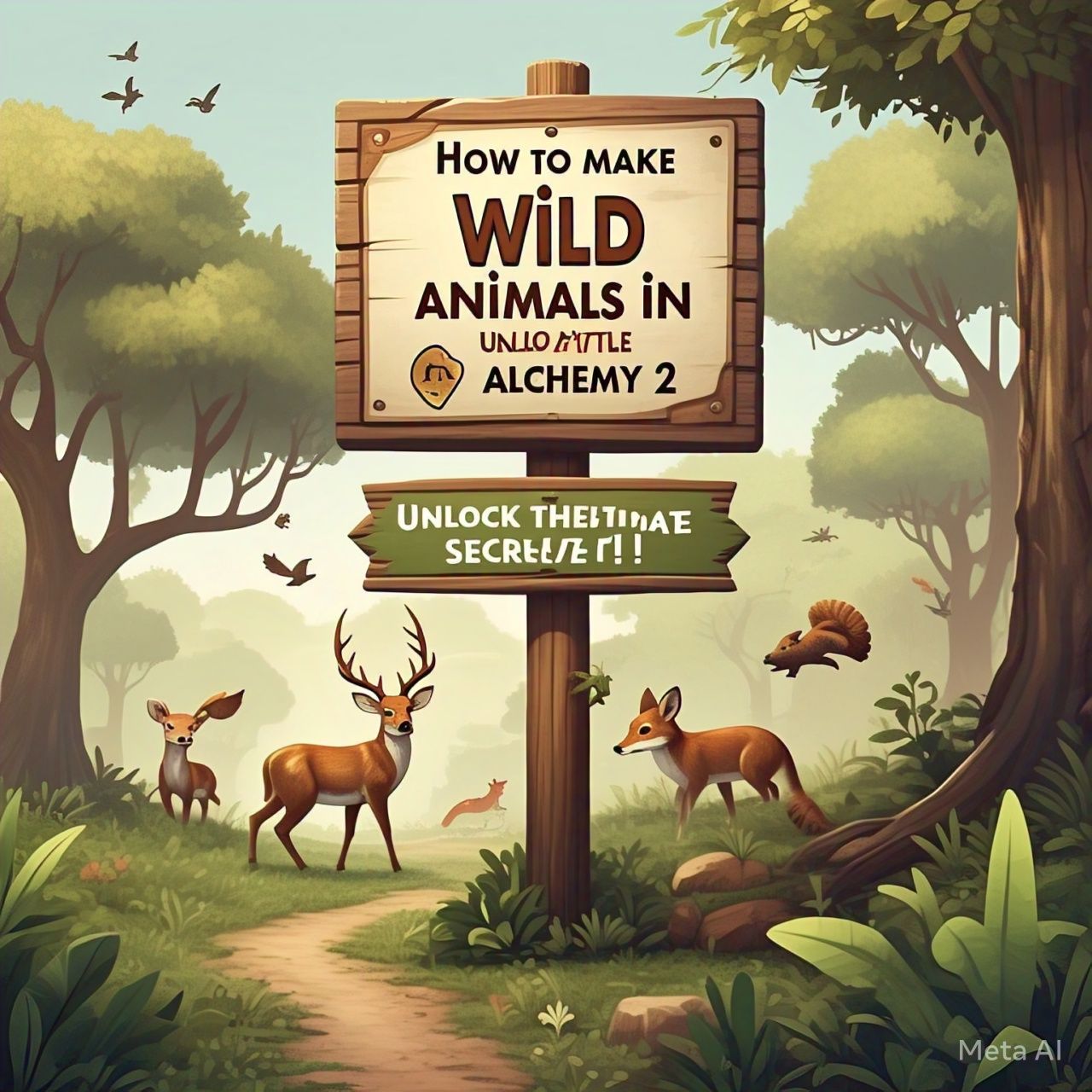 How to make wild animals in Little Alchemy 2