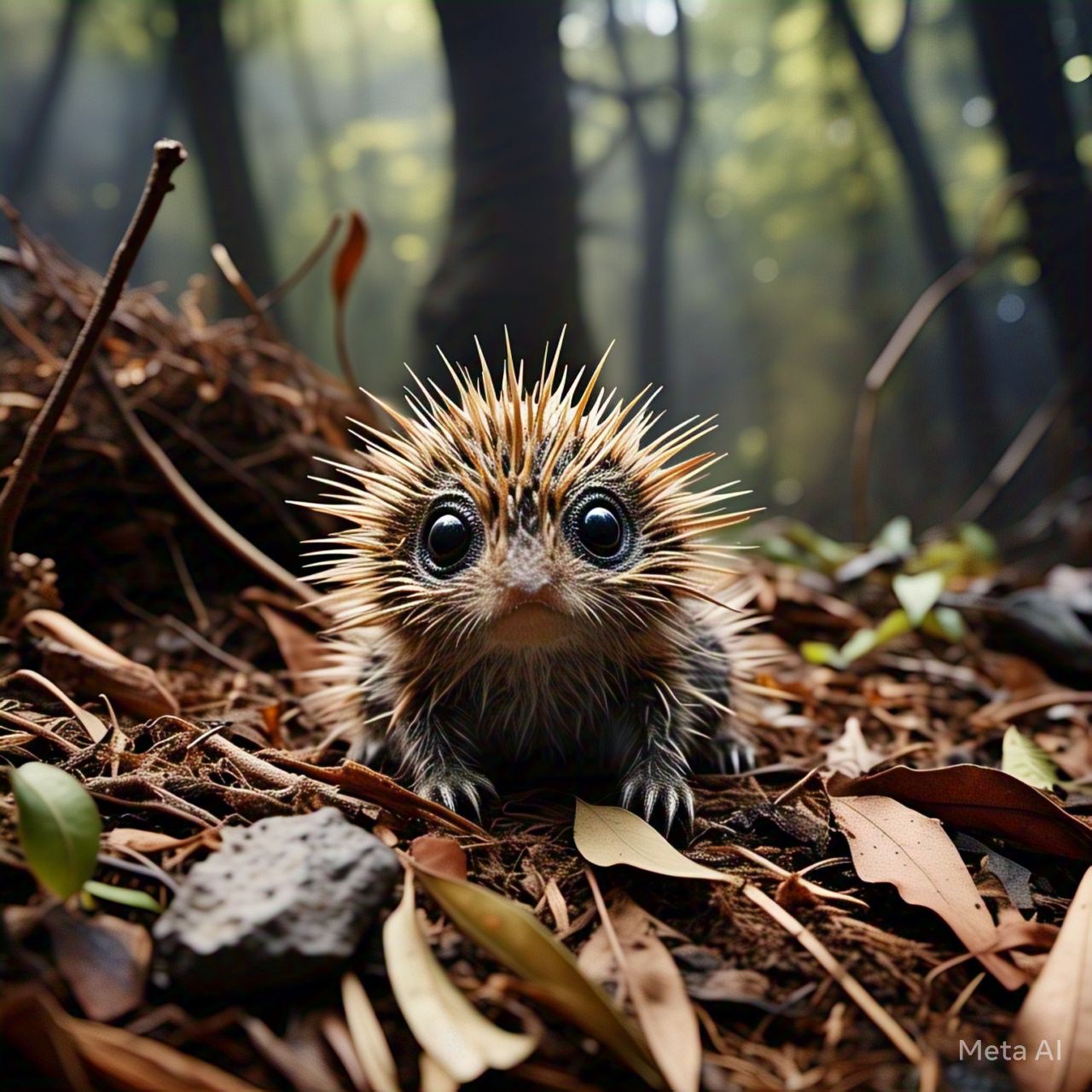 Small Animal With prickly Spines