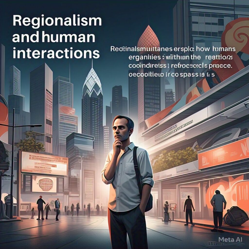 Regionalism and human interactions