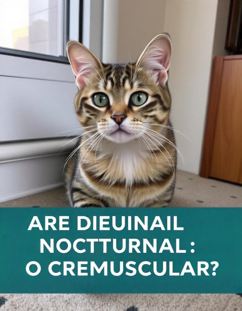 Are cats diurnal, nocturnal or crepuscular