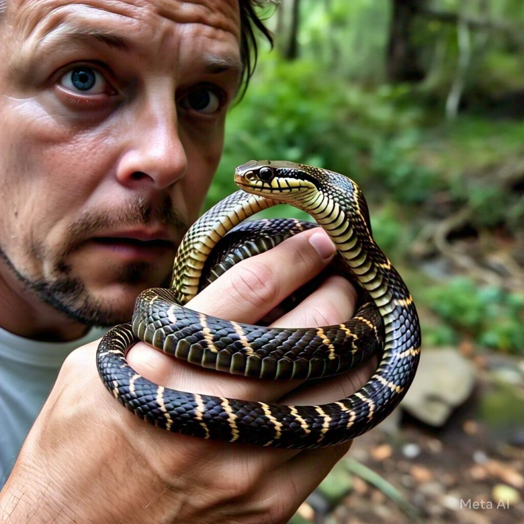 copperhead garter snake