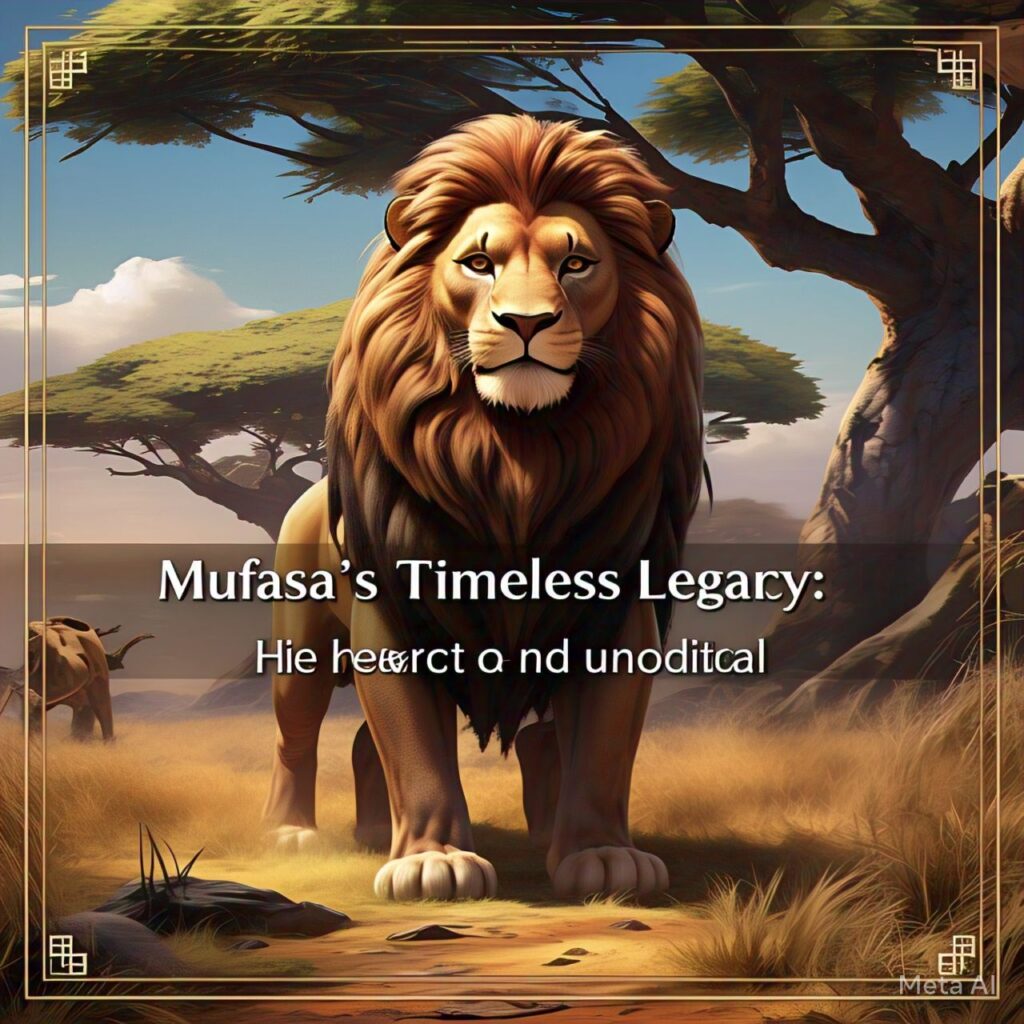 Mufasa's Timeless Legacy in The Lion King