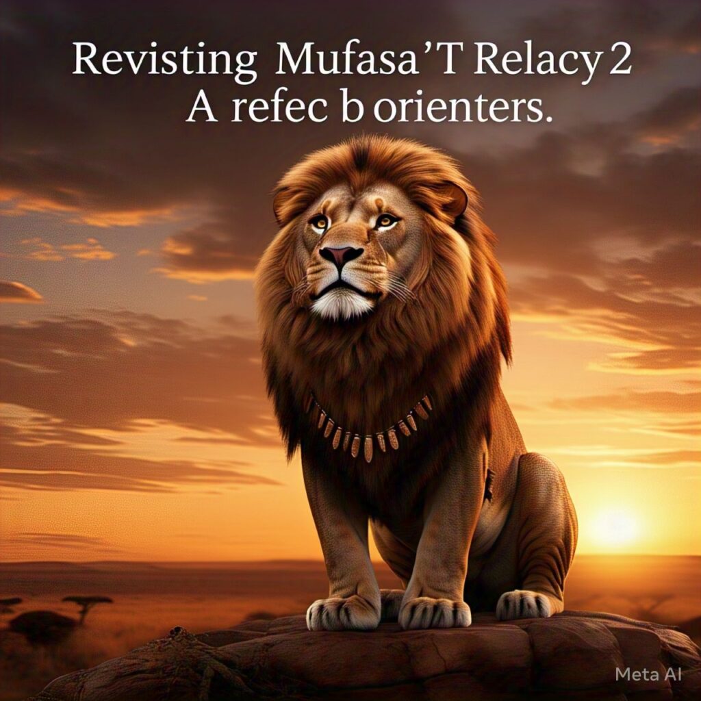 Revisiting Mufasa’s legacy: A timeless inspiration